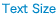 Text Size